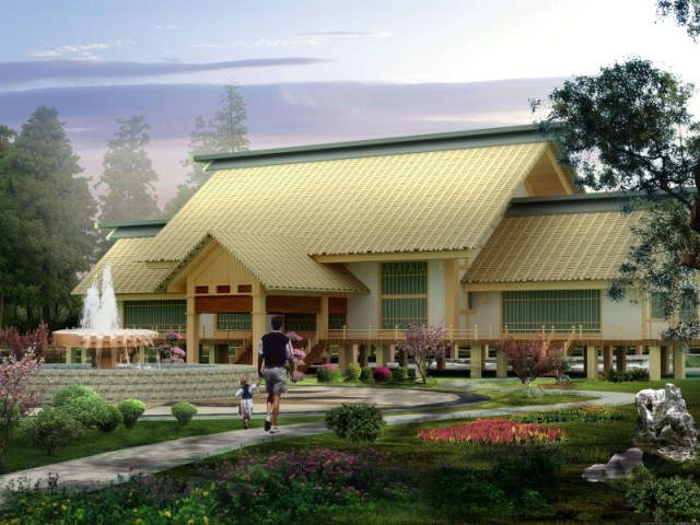 景觀工程案例效果圖 景觀工程案例效果圖